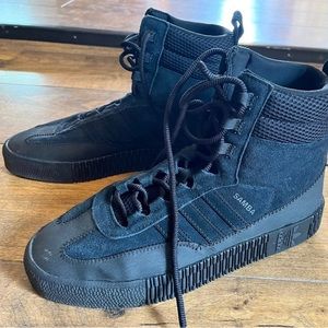 Samba adidas high top boot shoe